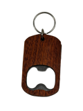 Wood Bottle Opener Keychain
