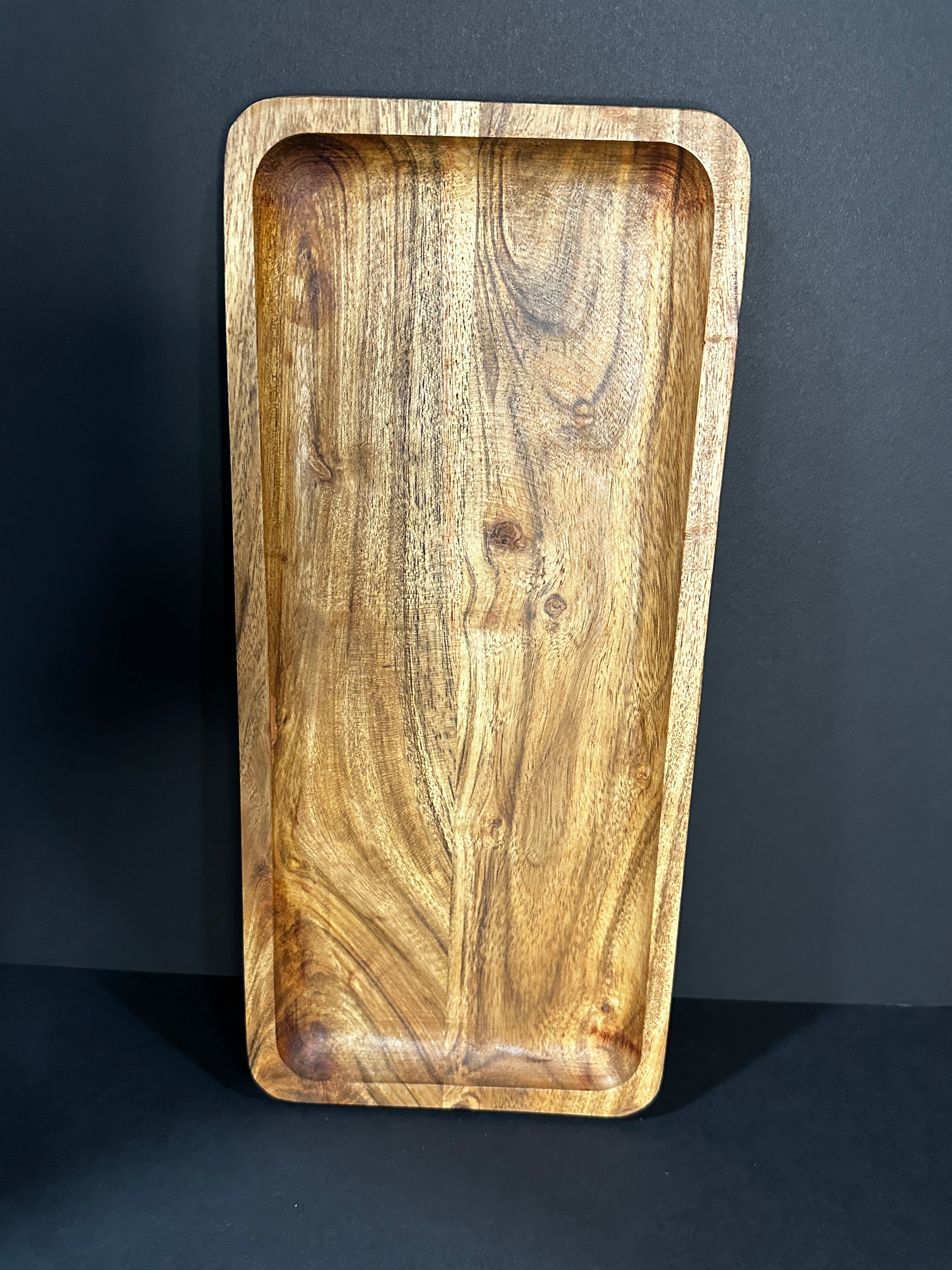 Wood Platter Catch-all